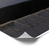 Millennium Bridge, Gateshead, Großbritannien Poster (Ecke)