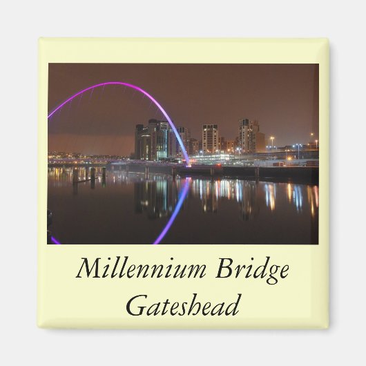 Millennium Bridge, Gateshead Magnet (Vorne)