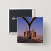 Millennium Bridge, Lowry Centre, Salford Button (Vorne & Hinten)
