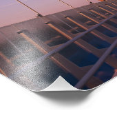 Millennium Bridge, Lowry Centre, Salford Fotodruck (Ecke)