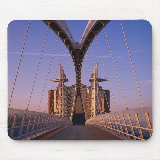 Millennium Bridge, Lowry Centre, Salford Mousepad (Vorne)