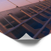 Millennium Bridge, Lowry Centre, Salford Poster (Ecke)