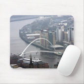 Millennium Bridge Newcastle upon Tyne Mousepad (Mit Mouse)