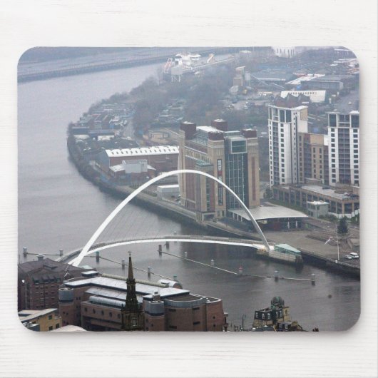 Millennium Bridge Newcastle upon Tyne Mousepad (Vorne)