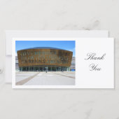 Millennium Center, Cardiff, Wales - Danke (Vorderseite)