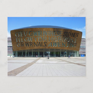 Millennium Centre, Cardiff, Wales Postkarte