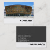 Millennium Centre, Cardiff, Wales Visitenkarte (Vorne/Hinten)