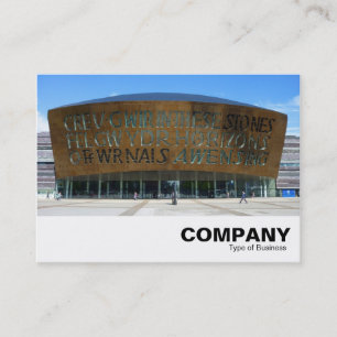 Millennium Centre, Cardiff, Wales Visitenkarte