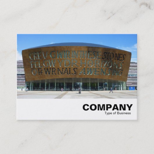 Millennium Centre, Cardiff, Wales Visitenkarte (Vorderseite)