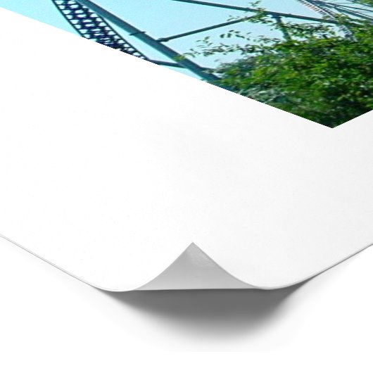 Millennium Force Curve Poster (Ecke)