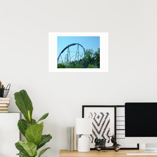 Millennium Force Curve Poster (Heimbüro)