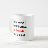 Millennium, großartig kaffeetasse (Vorderseite Links)