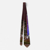 Millennium Park Frühling Saison Night Neck Tie Krawatte (Rückseite)