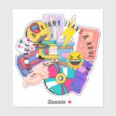 Millenniums Aufkleber (Blatt)