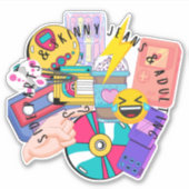 Millenniums Aufkleber (Vorderseite)