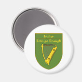 Miller 1798 Flaggenschild Magnet (Vorderseite/Rückseite)