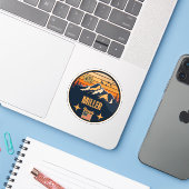 Miller, Aufkleber (Laptop mit iPhone)