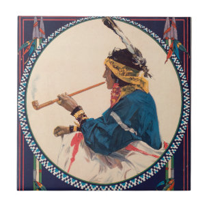 Miller Bros. 101 Ranch, Wild West Zirkusposter Fliese
