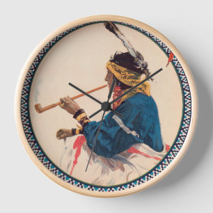 Miller Bros. 101 Ranch, Wild West Zirkusposter Uhr