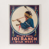 Miller Bros. Ranch, Wild West Circus Poster Puzzle (Vertikal)