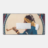 Miller Bros. Ranch, Wild West Circus Poster Schreibtischunterlage (Tastatur & Maus)