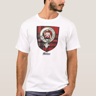 Miller-Clan-Wappen-AbzeichenTartan T-Shirt