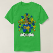 Miller Coat of Arms Familienwappen T-Shirt (Design vorne)