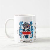 Miller-Familien-Wappen Tasse (Links)