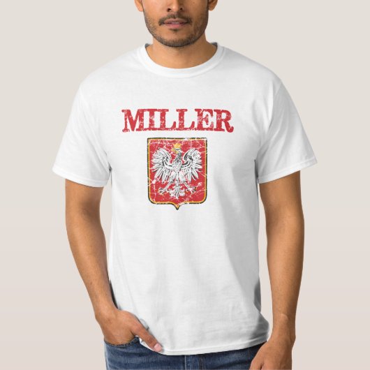 Miller-Familienname T-Shirt (Vorderseite)