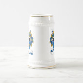 Miller-Familienwappen Bierglas (Mittel)