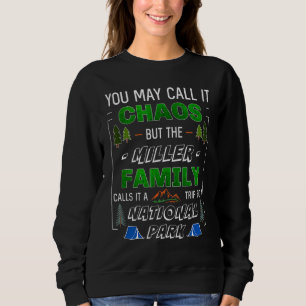 Miller Family National Park Ferienreise Matching Sweatshirt