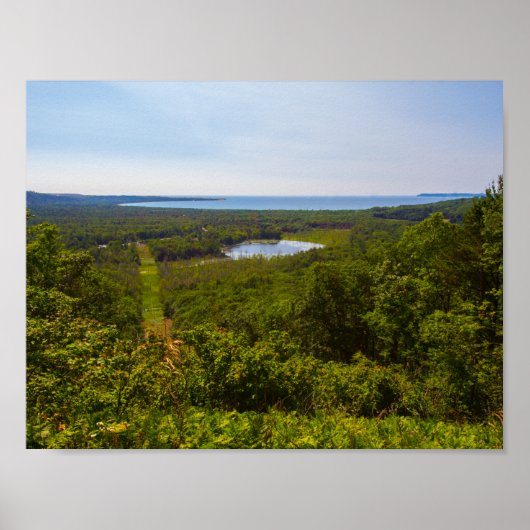 Miller Hill Lookout, Sleeping Bear Dunes NL Poster (Vorne)