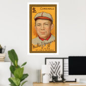 Miller Huggins Kardinals Baseball 1911 Poster (Heimbüro)