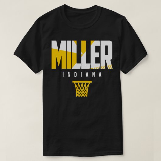 Miller Indiana Basketball T-Shirt (Design vorne)