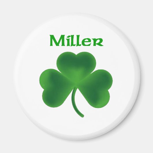 Miller Kleeblatt Magnet (Vorne)