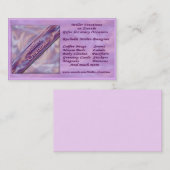 Miller Kreationen Business Card Visitenkarte (Vorne/Hinten)