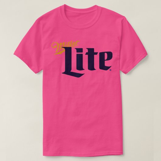 Miller Lite T-Shirt (Design vorne)