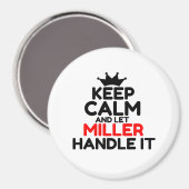 MILLER MAGNET (Vorderseite/Rückseite)