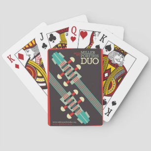 Miller-Porfiris Duo playing cards Spielkarten