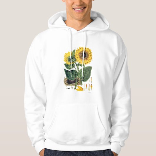Miller: Sonnenblume Hoodie (Vorderseite)