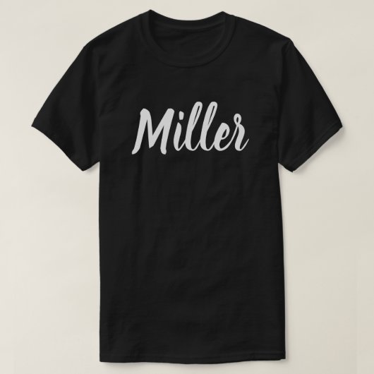 MILLER T-Shirt (Design vorne)