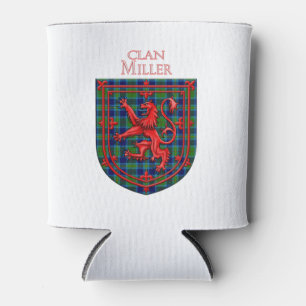 Miller Tartan Scottish Plaid Lion Rampant Dosenkühler