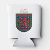 Miller Tartan Scottish Plaid Lion Rampant Dosenkühler (Rückseite)