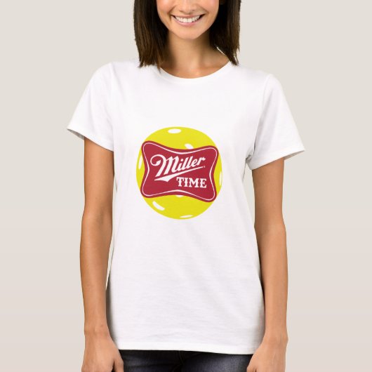 Miller Time - für Miller Pickleball Community T-Sh T-Shirt (Vorderseite)
