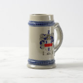 Miller-Wappen Stein (englisch) Bierglas (VorderseiteRechts)