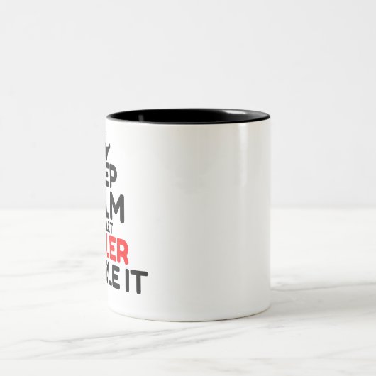 MILLER ZWEIFARBIGE TASSE (Mittel)