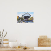 Miller's Run Covered Bridge, Lyndon, Vermont Poster (Küche)