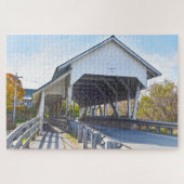 Miller's Run Covered Bridge, Lyndon, Vermont Puzzle (Horizontal)