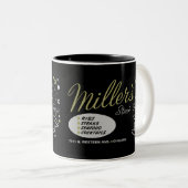 Miller's Steak House, Chicago, Illinois Zweifarbige Tasse (VorderseiteRechts)