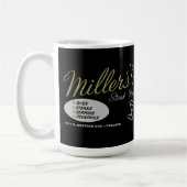 Miller's Steak House, Chicago Kaffeetasse (Links)